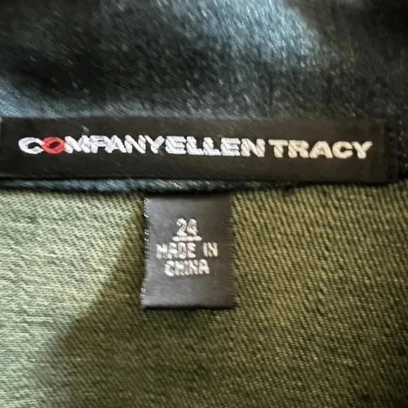 Company Ellen Tracy Jean Jacket size 24 - Picture 2 of 4